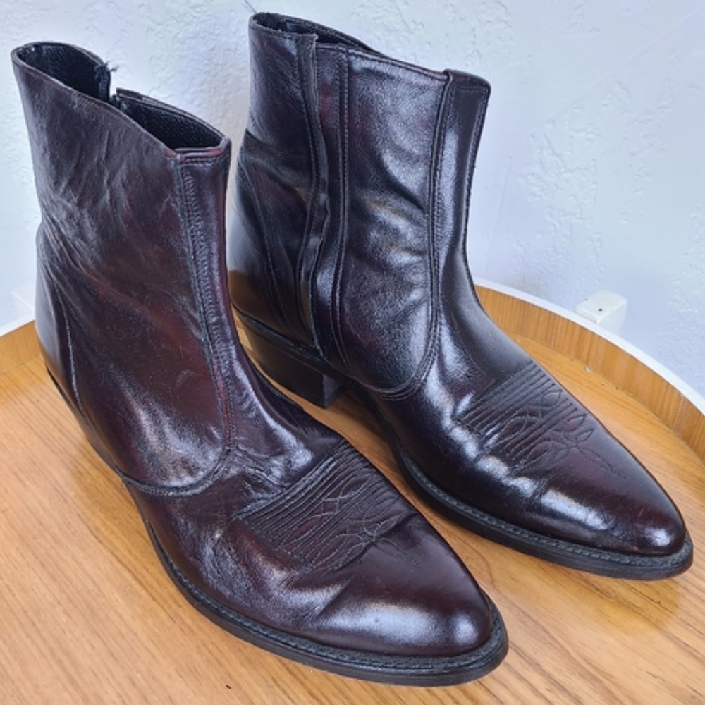 Laredo Black Western Ankle Boot